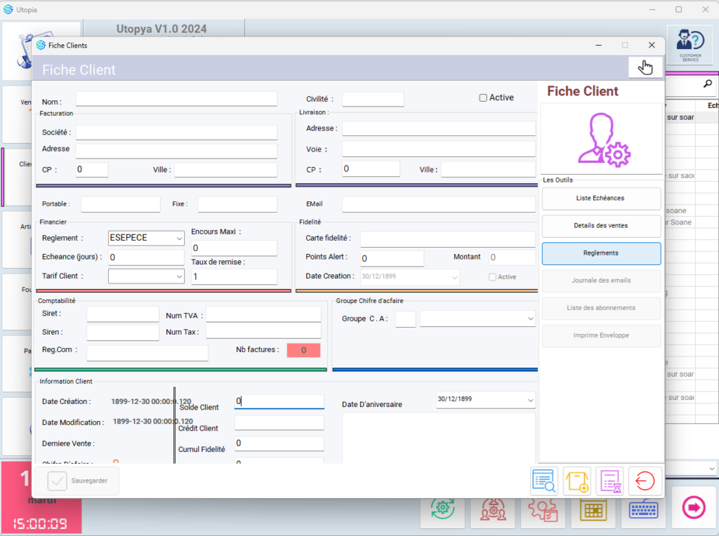 FicheClient