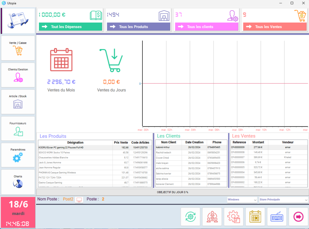 Main Interface